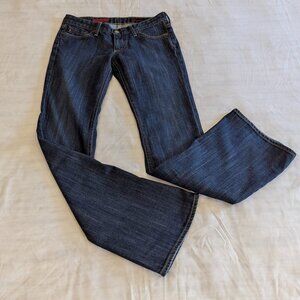 AG Adriano Goldschmied Size 27R "The Club" Bootcut Dark Wash Jeans